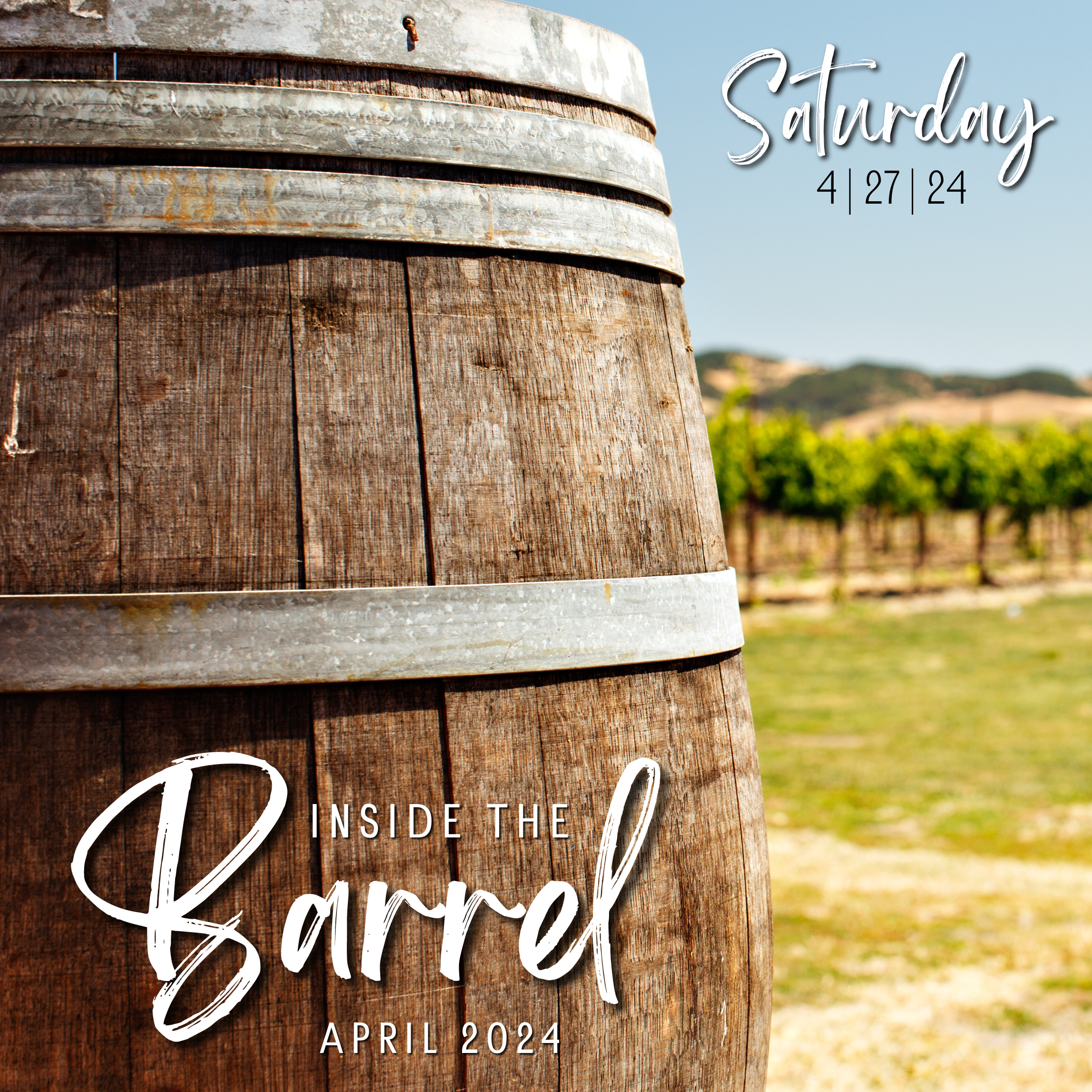 Product Image for Inside the Barrel Saturday, April 27th