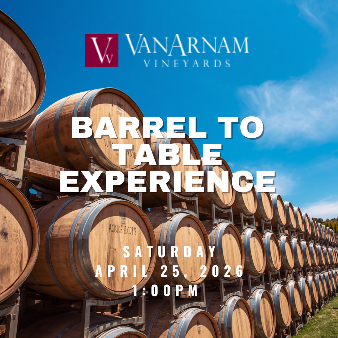 Product Image for Barrel To Table - 4/25 1:00PM