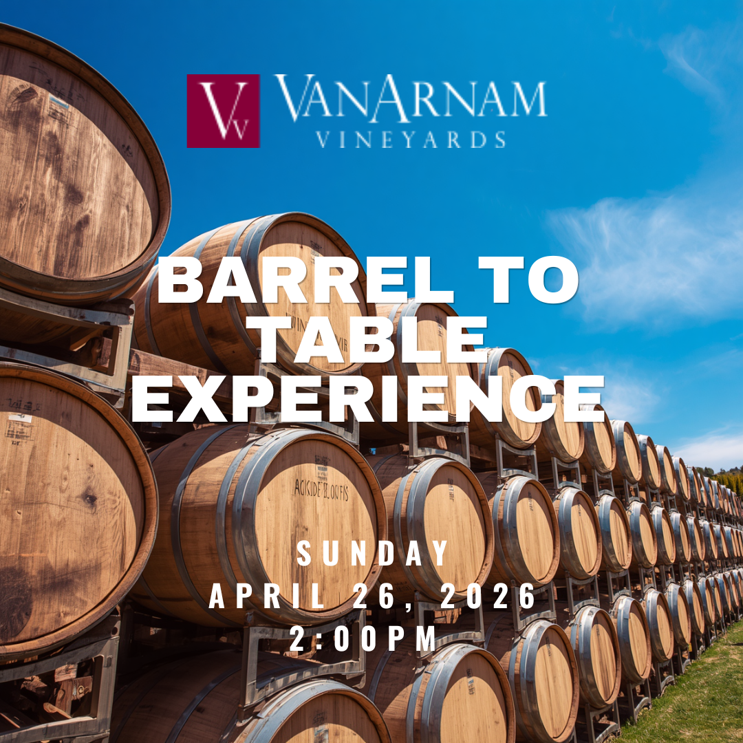 Product Image for Barrel To Table - 4/26 2:00PM